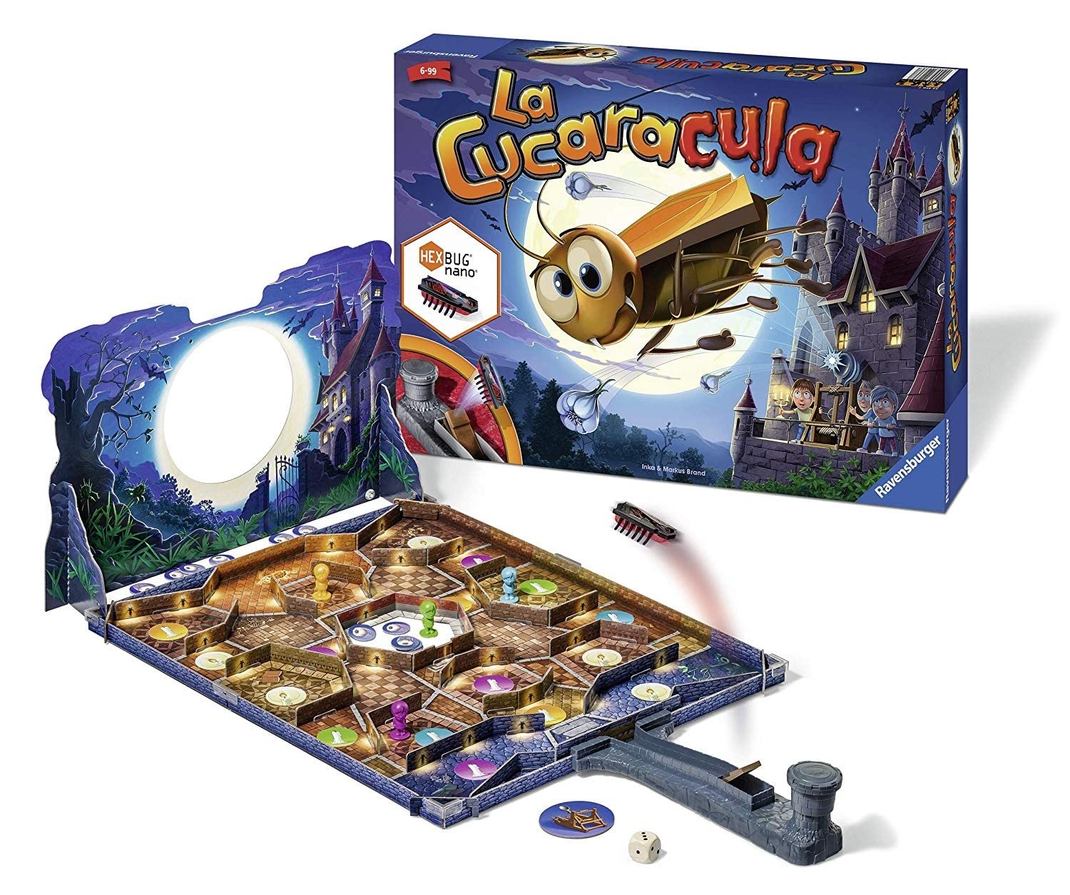 Ravensburger La Cucaracula Gra Planszowa, Od 6 Lat