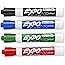 Wireless Expo Low-Odor Dry Erase Markers, Chisel Tip, Assorted Colors, 4-Count