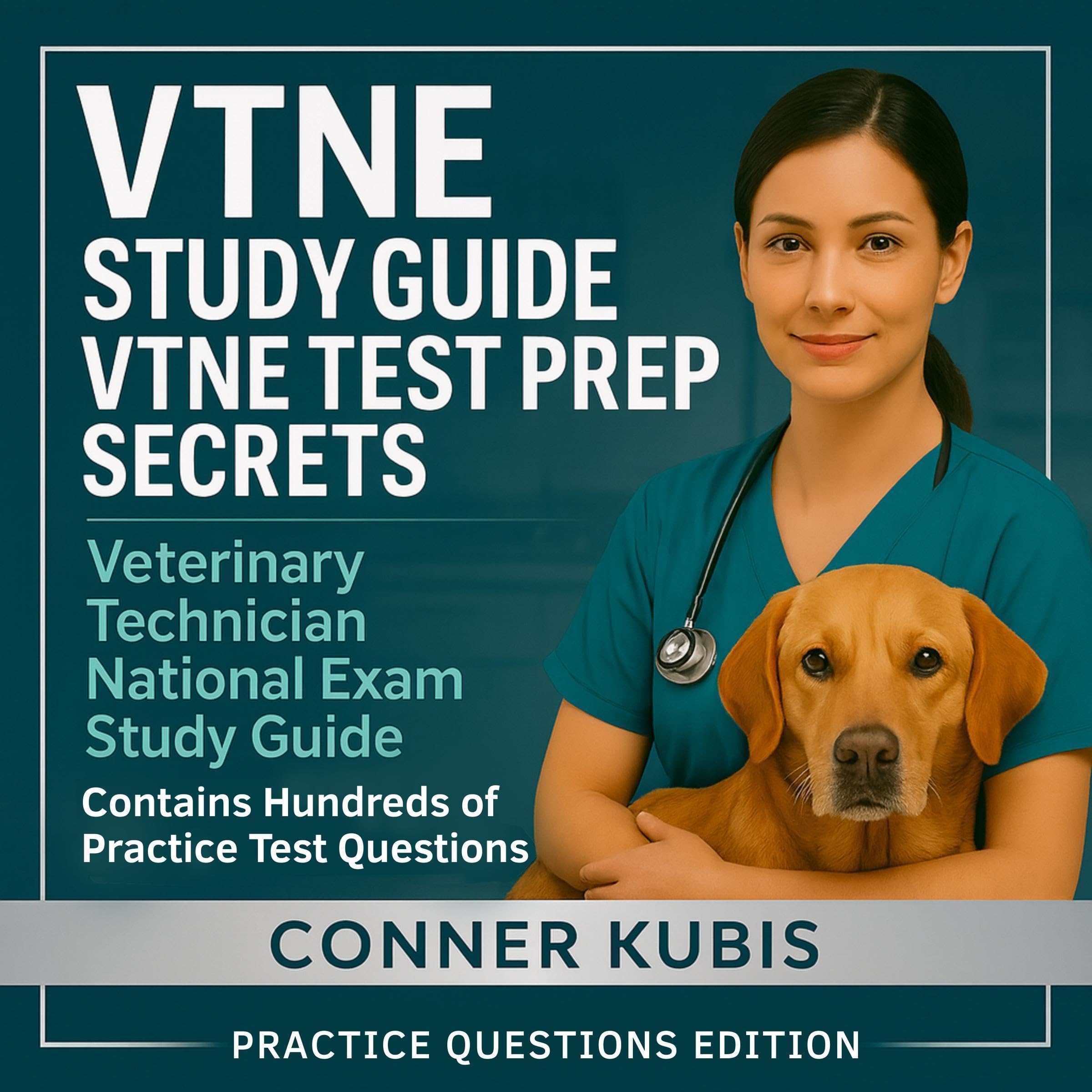 Cover art for VTNE Study Guide - VTNE Test Prep Secrets - Veterinary Technician National Exam Study Guide - Practice Questions Edition