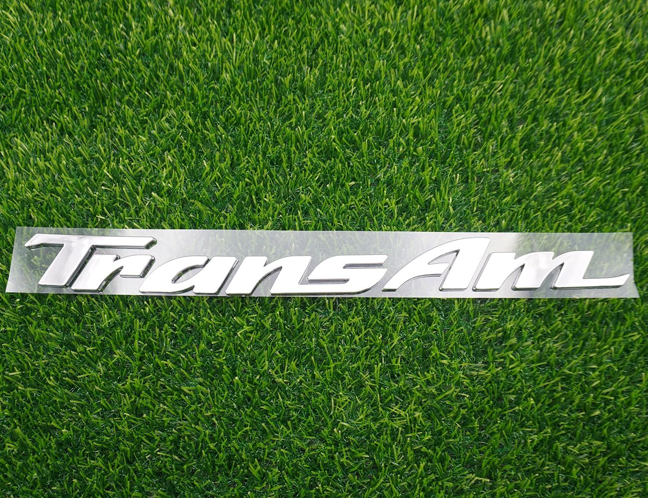 2Pc 1993-2002 Trans Am Door Emblem Letters 3D Badge Nameplate Logo Replacement for Trans Am (Chrome)