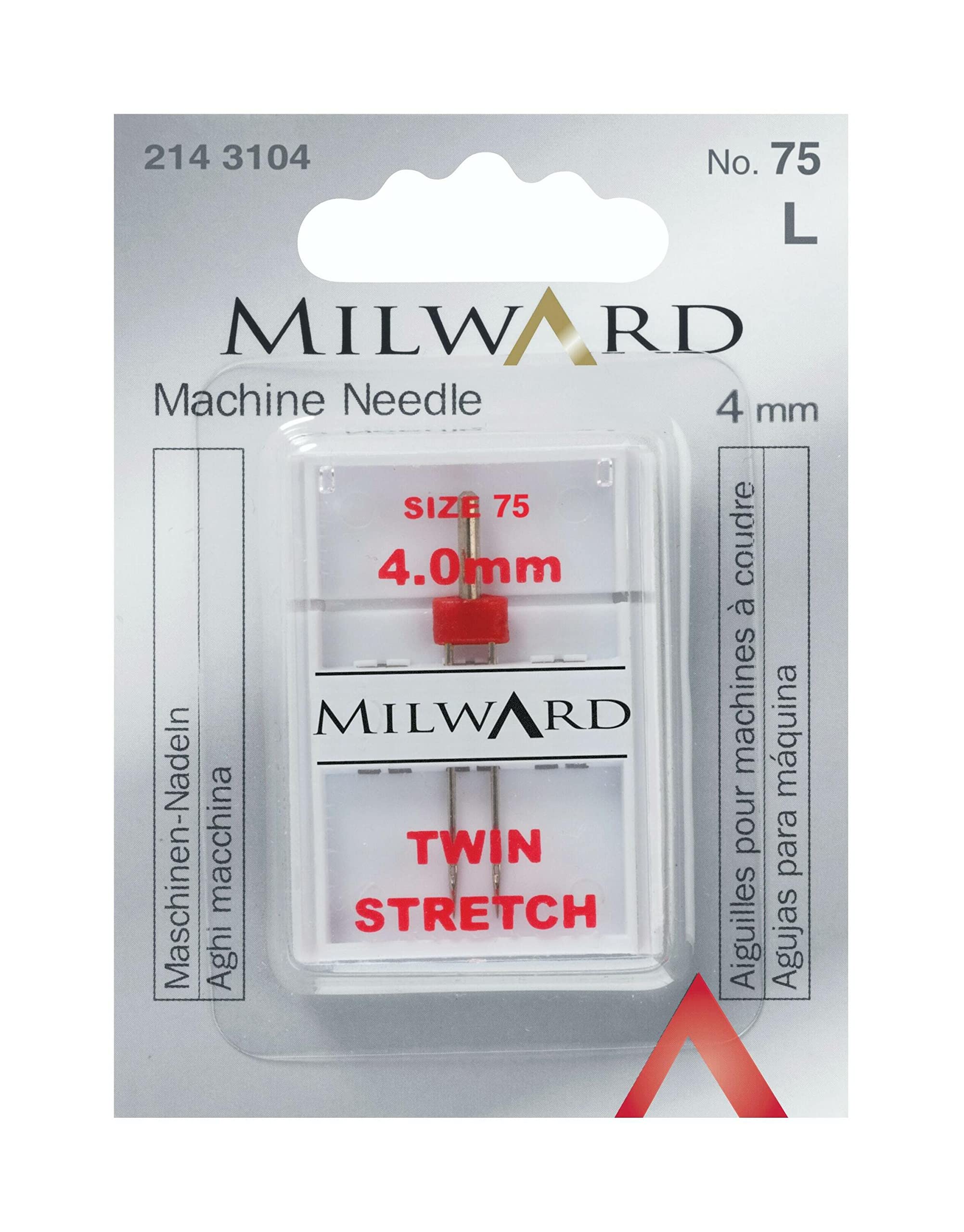 Twin Stretch Sewing Machine Needles, 75/11