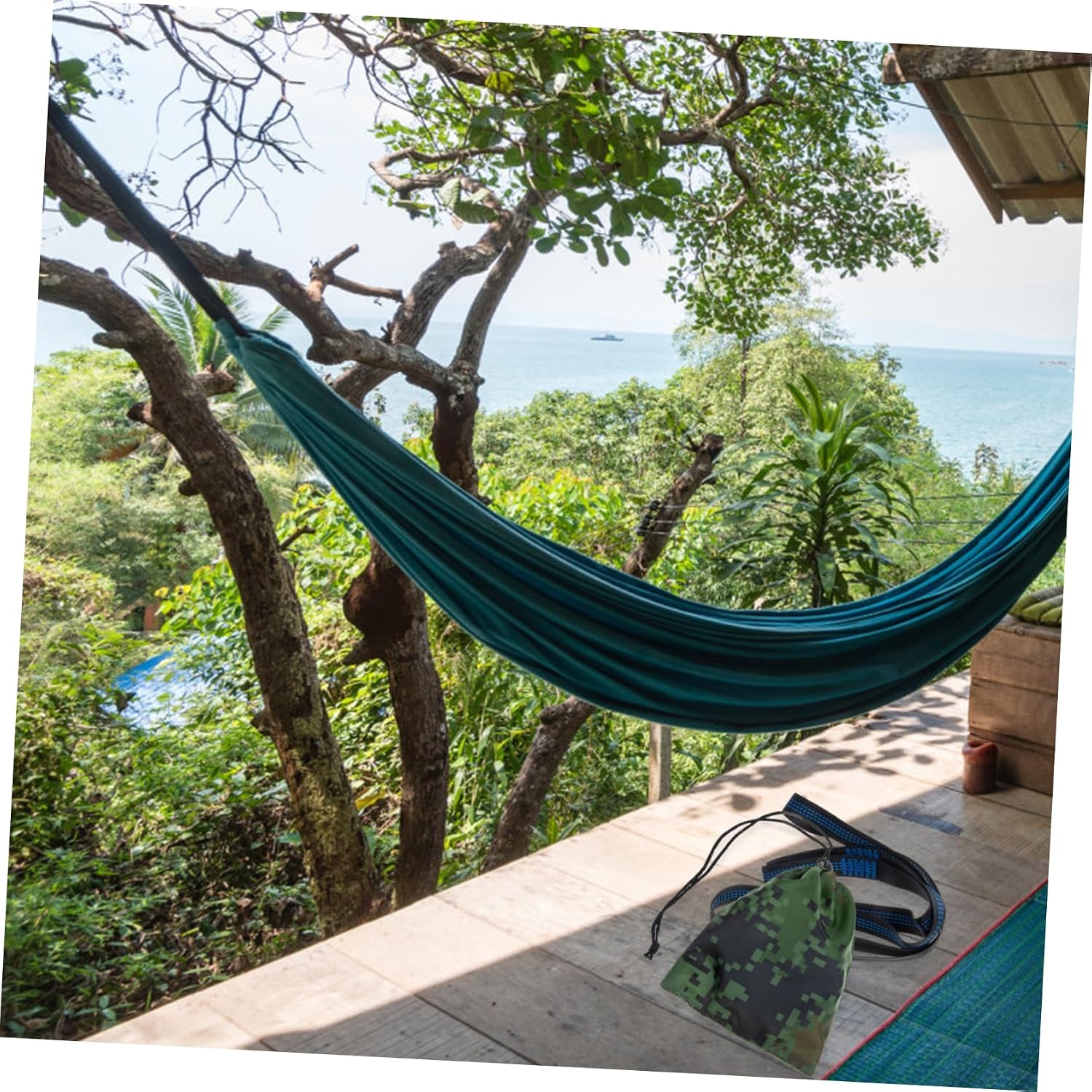 Toddmomy 3sets Hammock Tree Straps Outdoor Support Straps for Easy Installation Strong Bearing Capacity Convenient for Swings and Hammocks Includes Double and Storage Bag