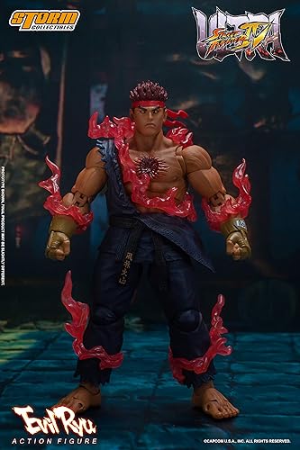 Miniatura 2 de Storm Collectibles - Ultimate Street Fighter IV - Evil Ryu, figura de acción 1/12