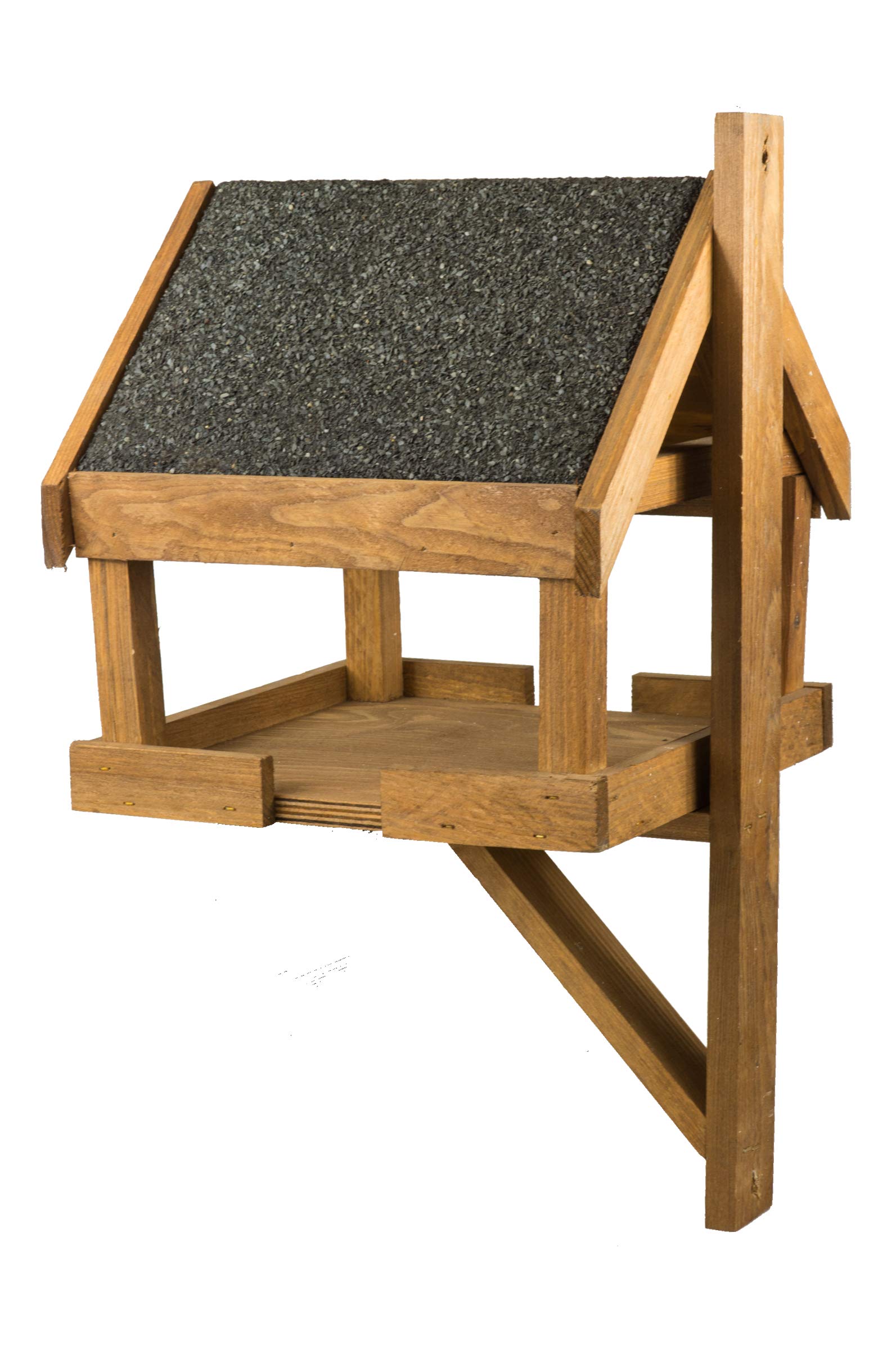 Mangiatoia per uccelli in legno resistente alle intemperie mangiatoia per uccelli selvatici mangiatoia per uccelli selvatici mangiatoia per giardino balcone recinzione o riparo