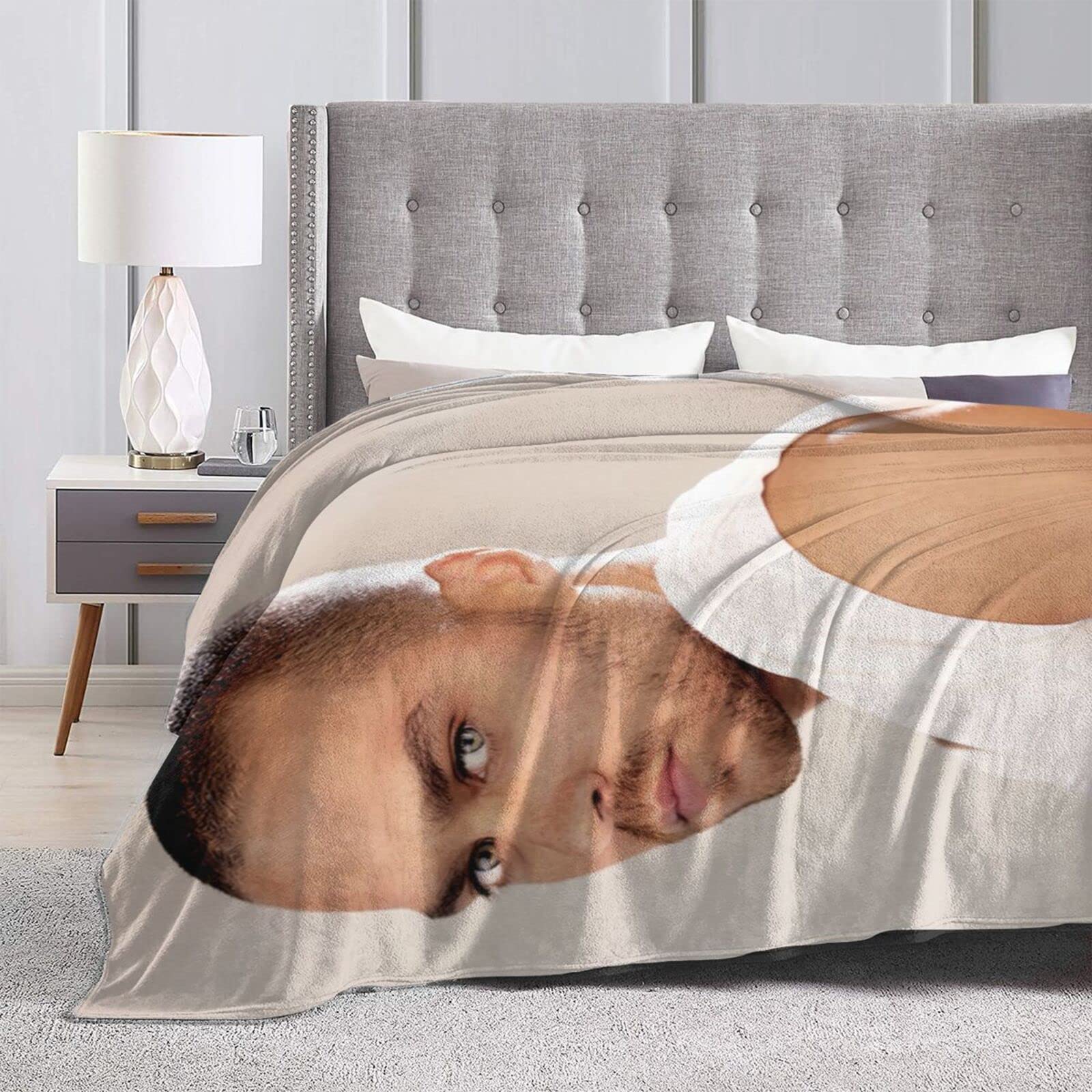 Brooklyn + Jax Sherpa-Fleece Decke – Wendbar, Superweich & Kuschelig | Größe 125 X 150 Cm (Überwurf) In Dunkelblau