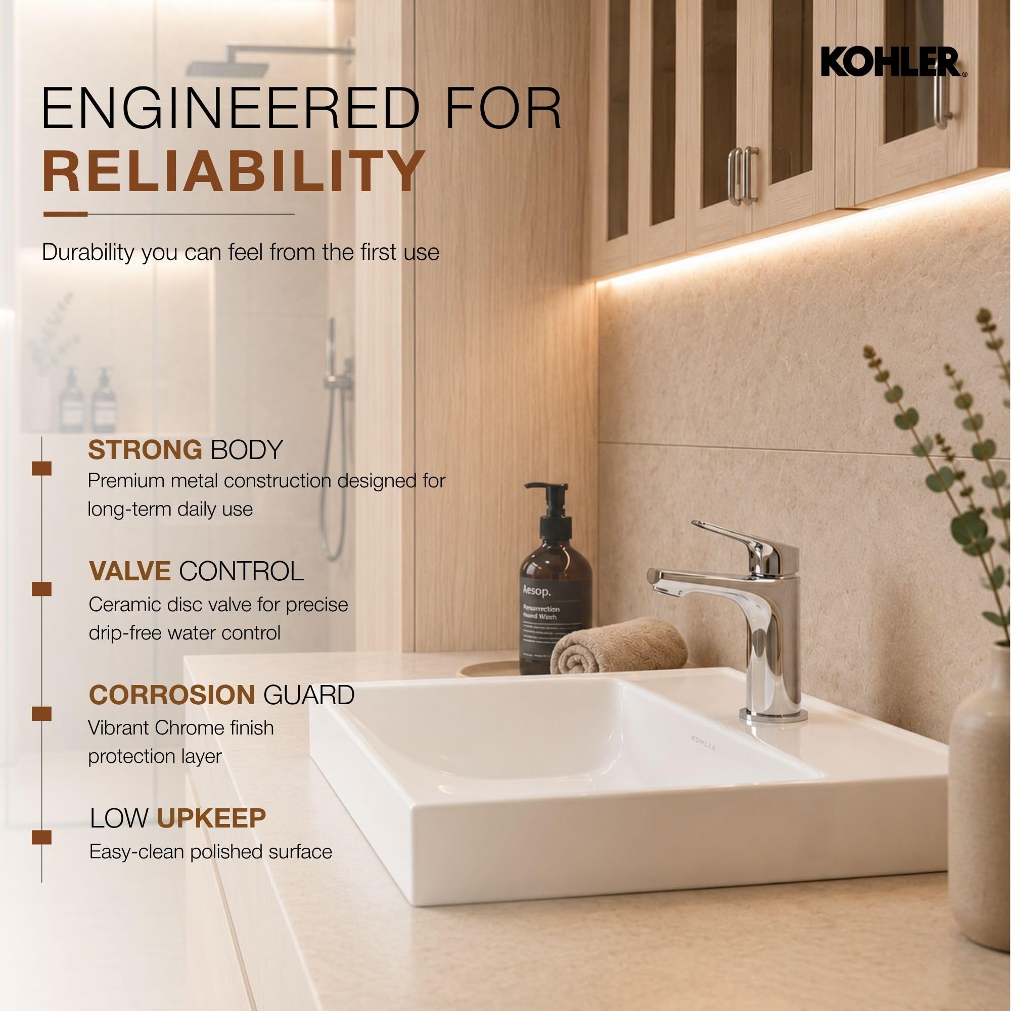 APT CURV SC LAV Faucet WO Drain 3