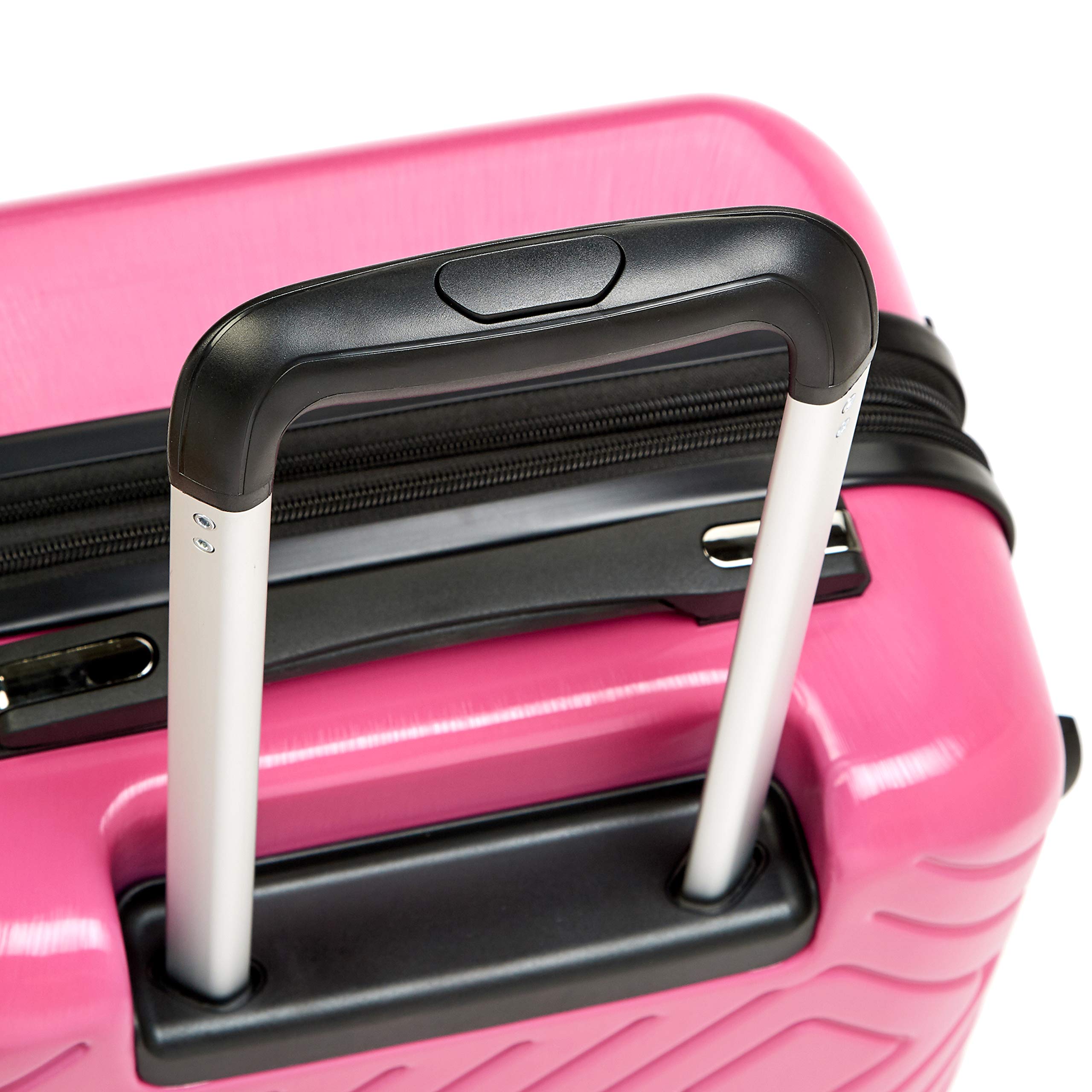 Cream Basics 2 Piece Geometric Hard Shell Expandable Luggage Spinner