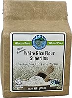 Vista 1 de Authentic Foods Harina de Arroz Blanco Superfina - 3 libras
