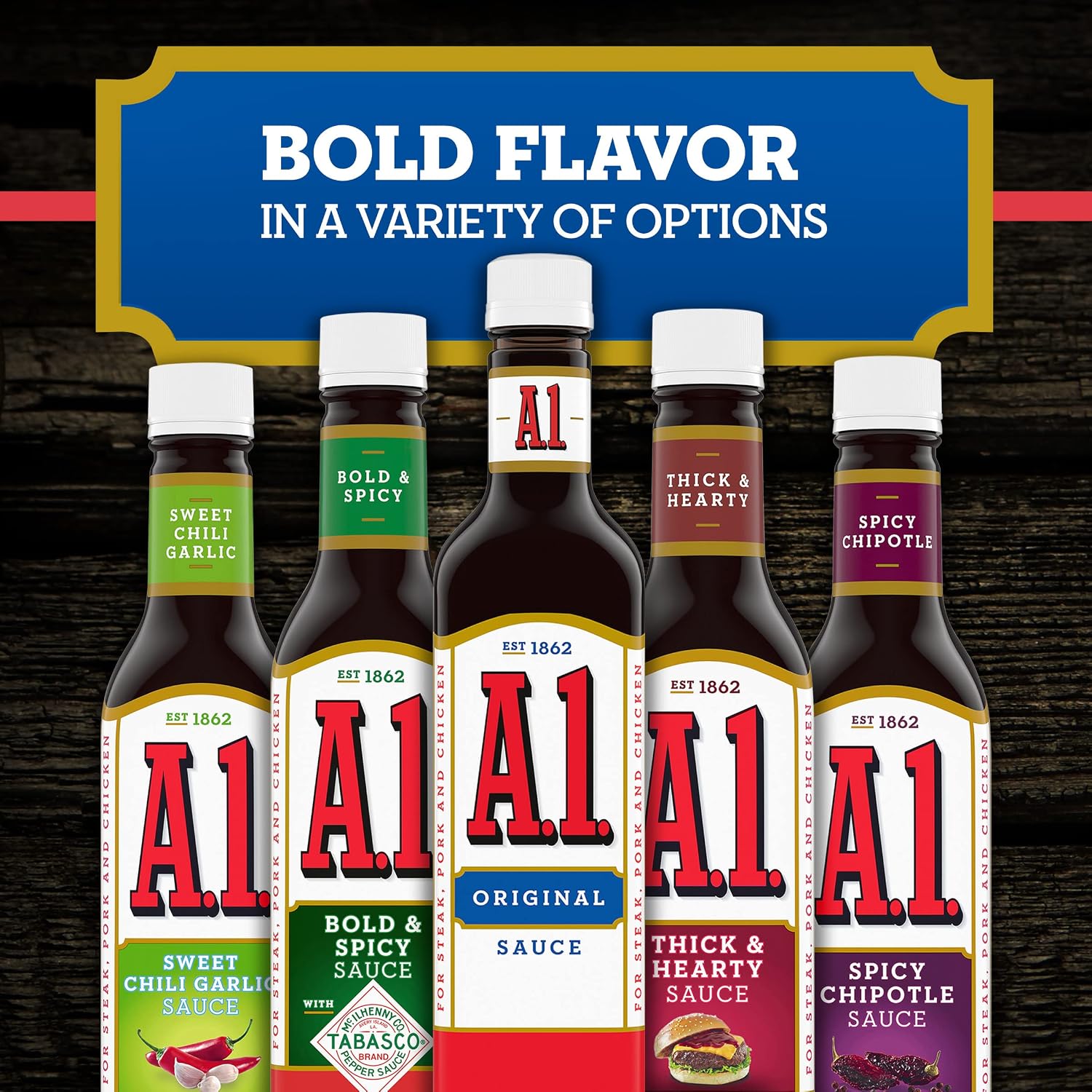 A.1. Original Steak Sauce, 5 oz Bottle