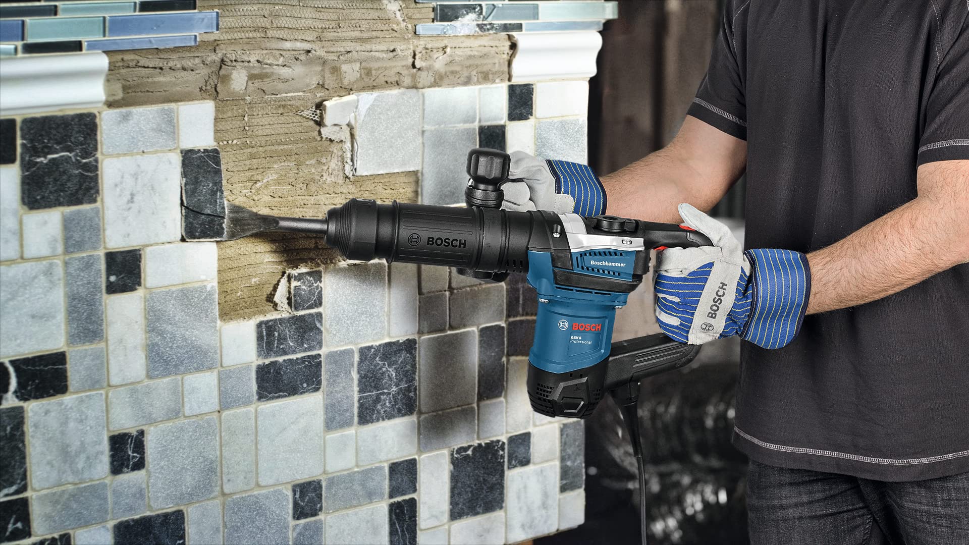 Bosch 2 608 690 091 - Cincel para azulejos SDS-plus - 260 x 40 mm (pack de 1)