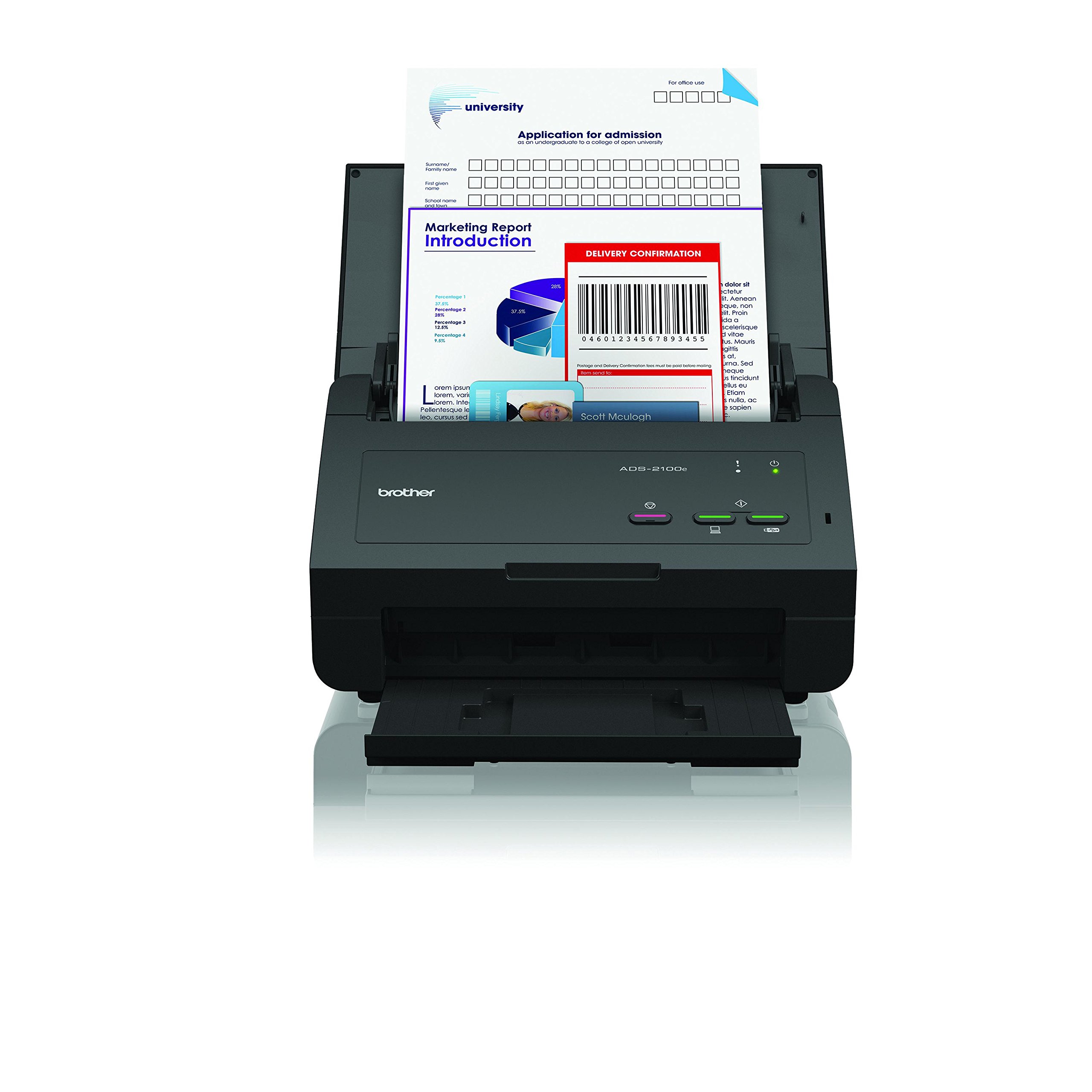 Brother ADS-2100E Scanner Noir