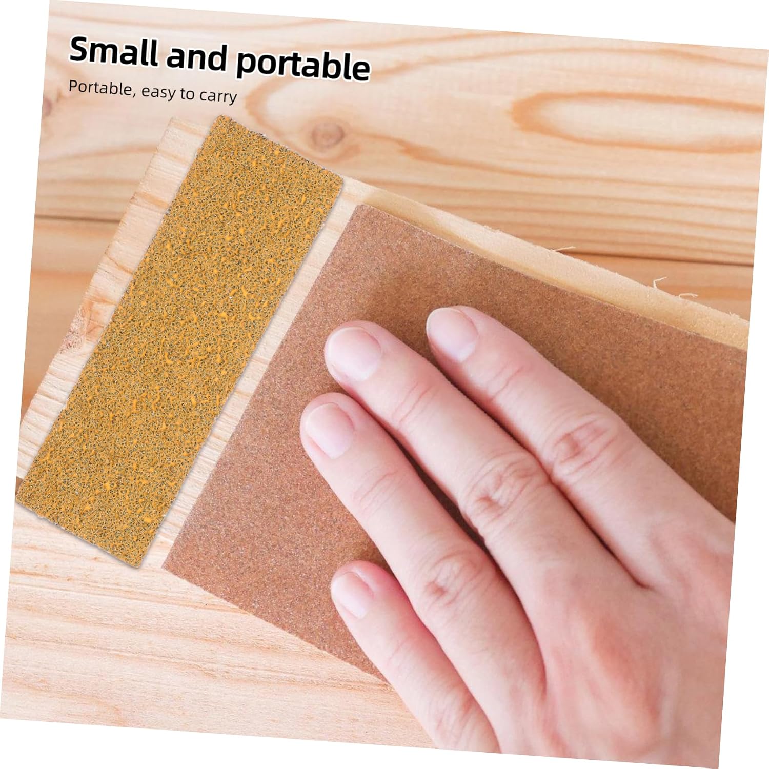 50pcs Polishing Sandpaper Strips Grit Rectangular Sheets for Woodworking and Repair Projects Fine Detail Sanding Tool for Precision Finishing