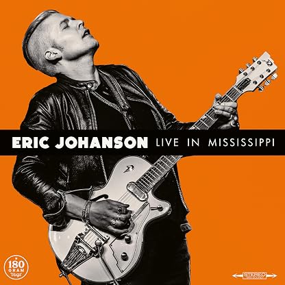 LIVE IN MISSISSIPPI por Eric Johanson, capa do álbum