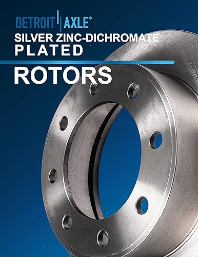 Miniatura 3 de Detroit Axle - Kit de freno trasero para Ford F-250 Super Duty 09-12 F-350 Super Duty rotores de freno de cerámica pastillas de freno 2009 2010 2011