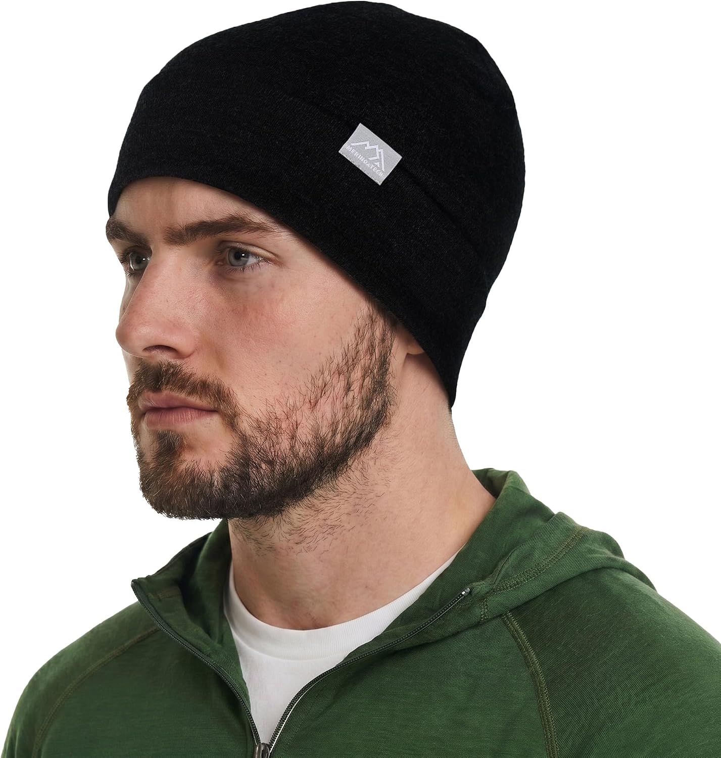 100% Merino Wool Beanie for Women, Men - Skull Cap 17.5um, Adult Hat Unisex