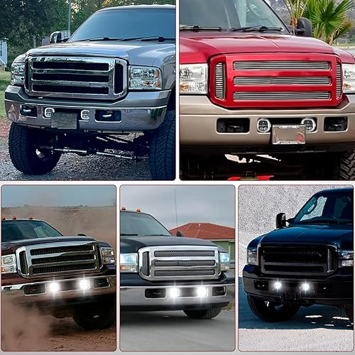 Vista 25 de Nilight Conjunto de luces antiniebla compatible con Ford Focus SVT 2002 2003 2004 2005 2006 Ford Focus SVT 2005-2007 Ford Escape 2003-2004 Ford Ford