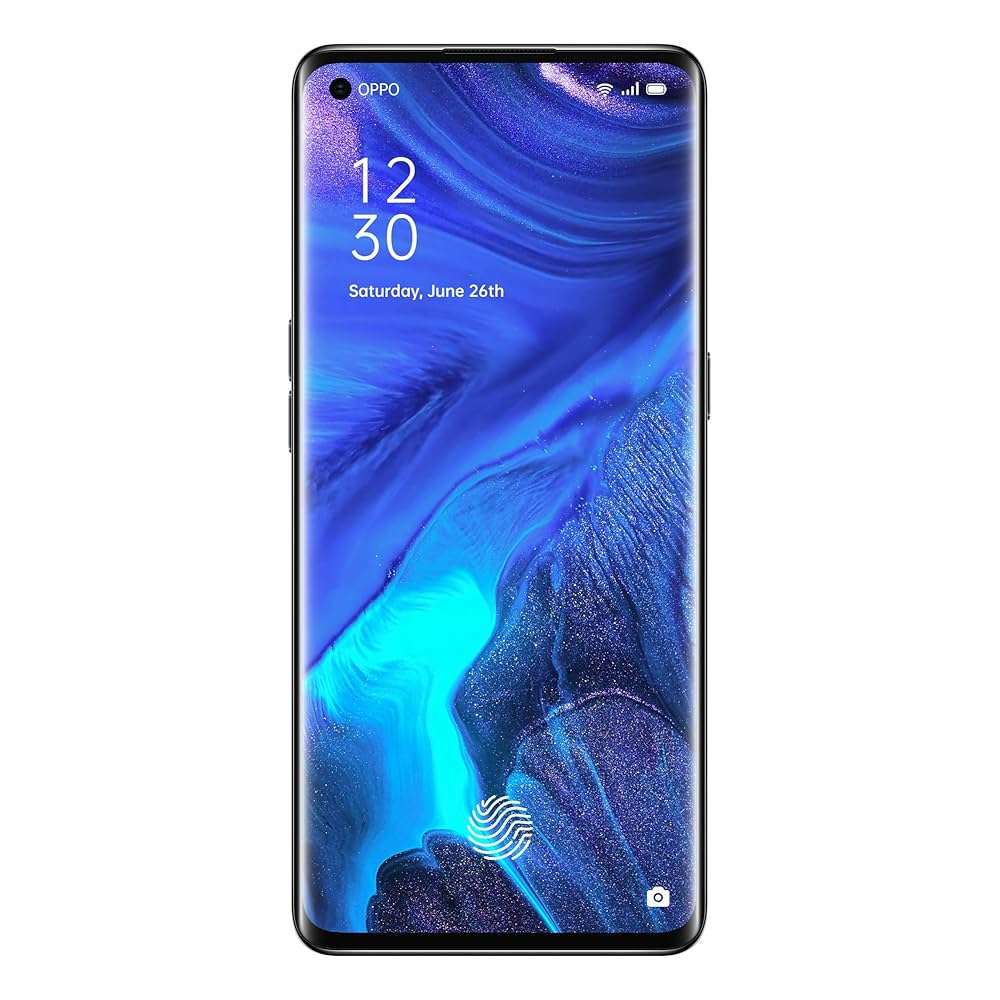 OPPO Reno4 本体 6GB RAM 128GB OPPO Reno4 Smartphone, 8GB RAM, 128GB (Galactic Blue) + Gift