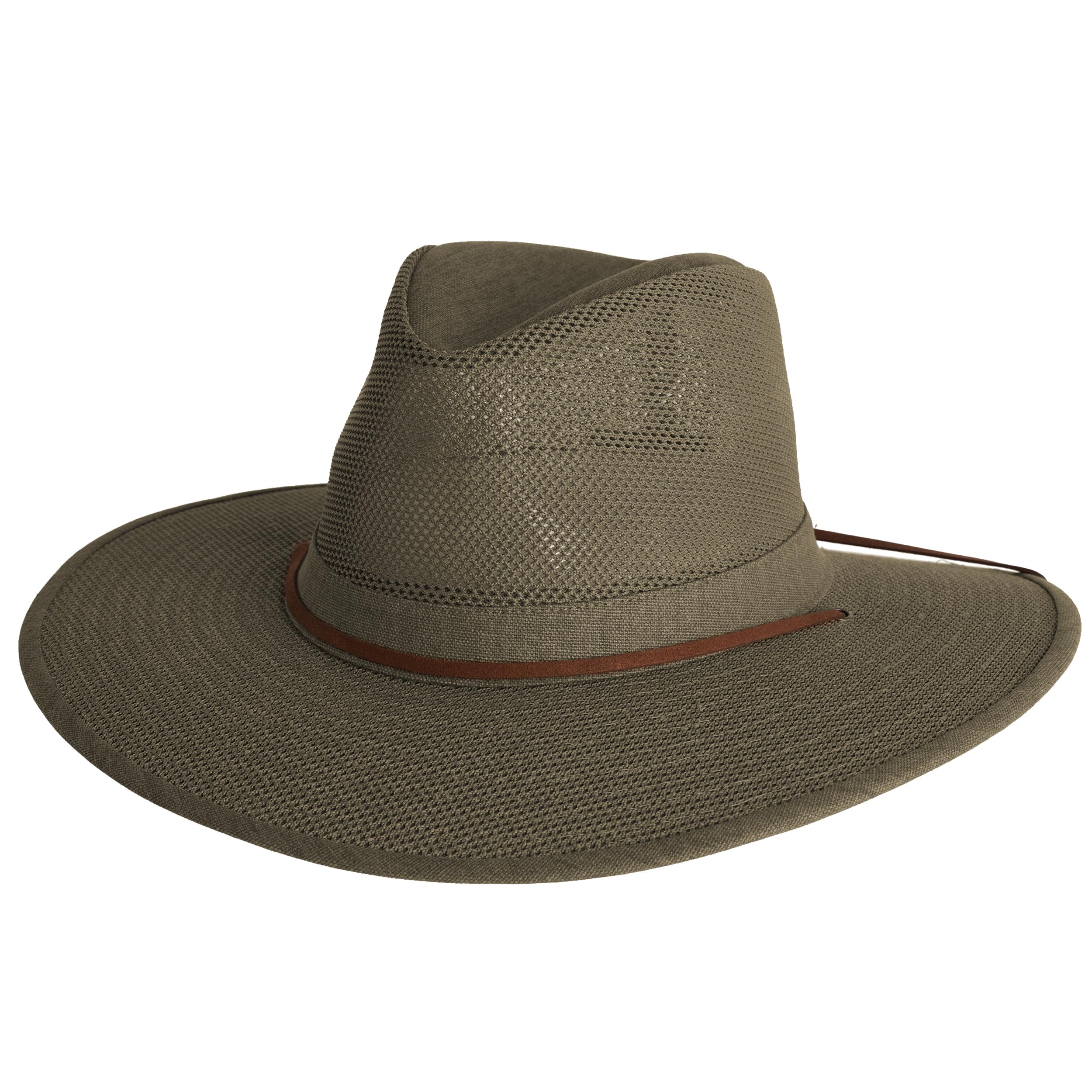 Henschel Hats Aussie Breezer Grande Wide Brim Fishing &amp; Hiking Sun Hat