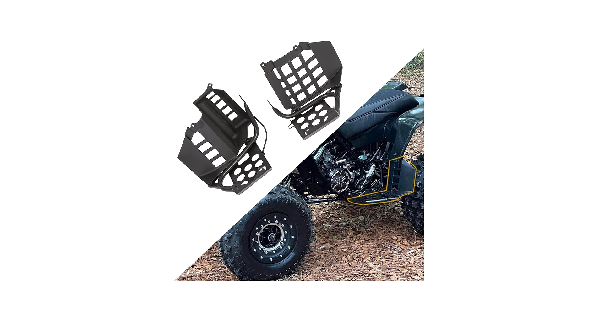 Amazon.com: ECOTRIC Heel Guards Nerf Bars Compatible with