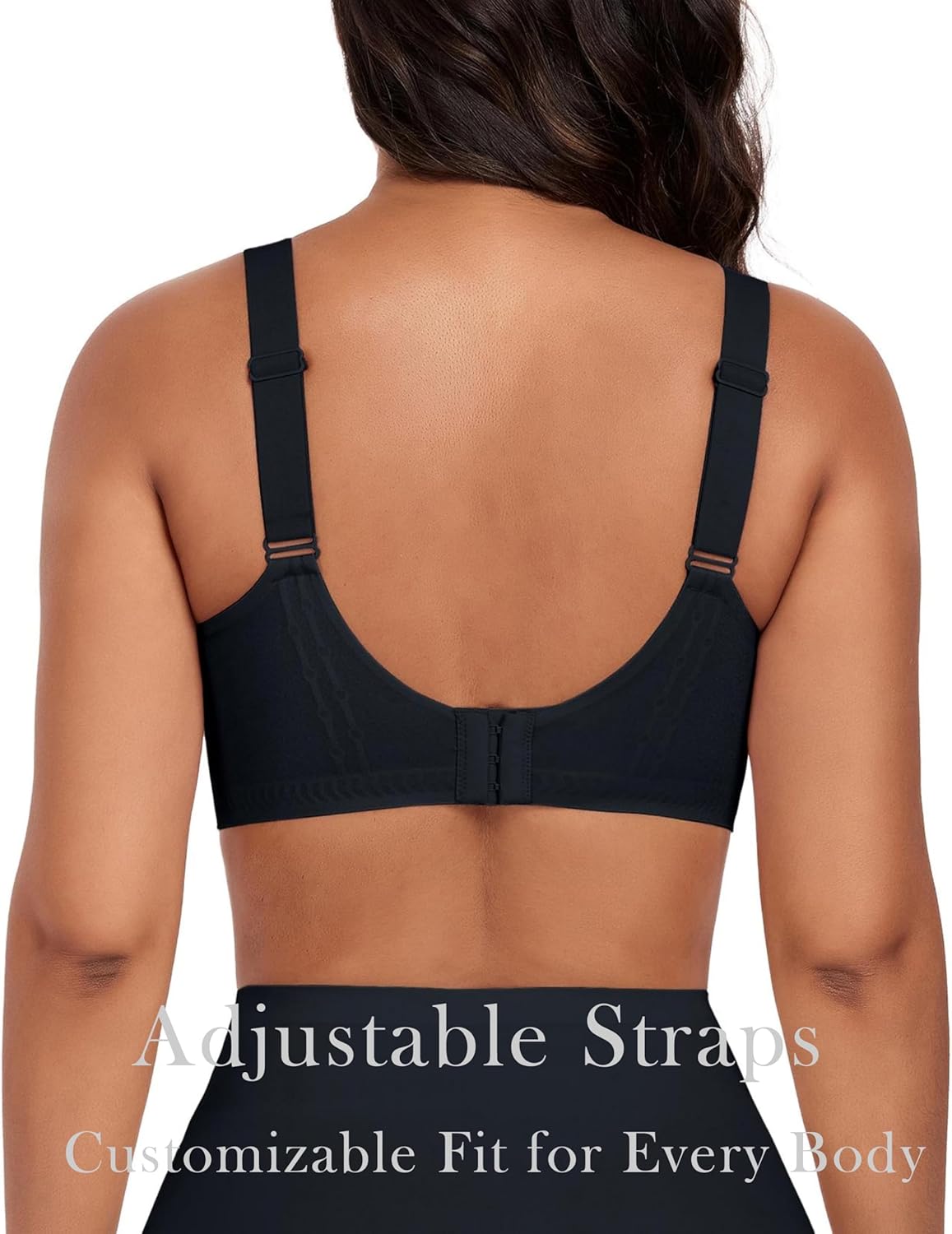 SHIJIALI Womens Wireless Bra Supportive Seamless Bras Full Coverage Push Up Comfortable No Underwire Tshirt Bras - Image 2