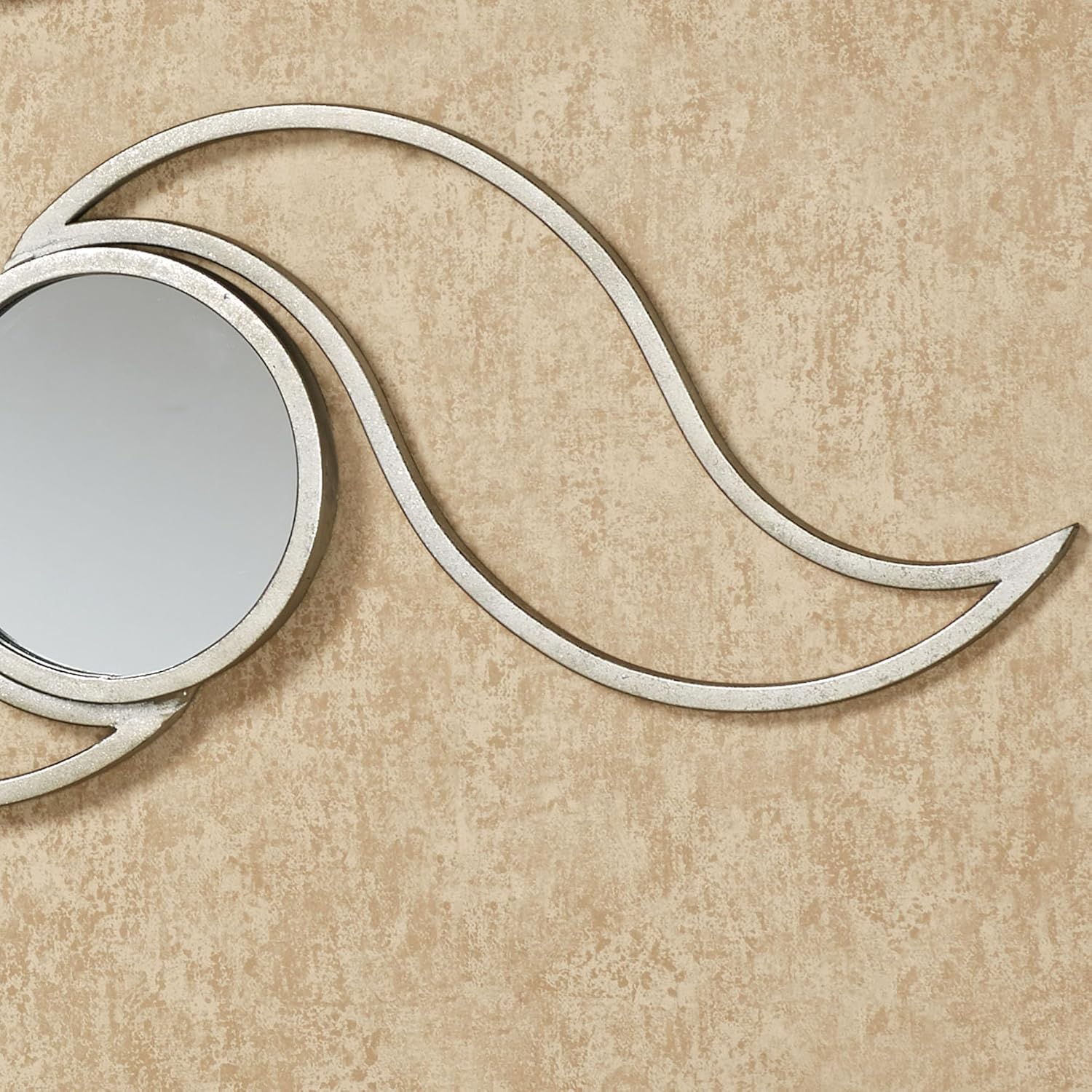 Chester Mirrored Wall Art Silver Set of Two
