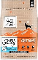 Vista 12 de I AND LOVE AND YOU Alimento seco horneado y picante para perros, pollo + batata, prebiótico + probiótico, carne real, sin granos, sin rellenos