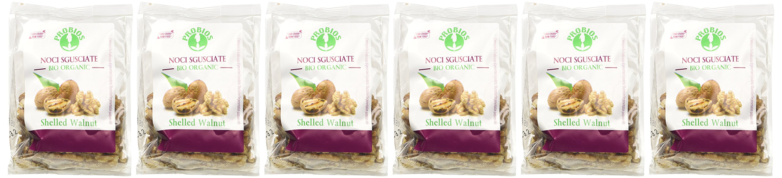 Probios Noci Sgusciate - 100 gr - [confezione da 6]