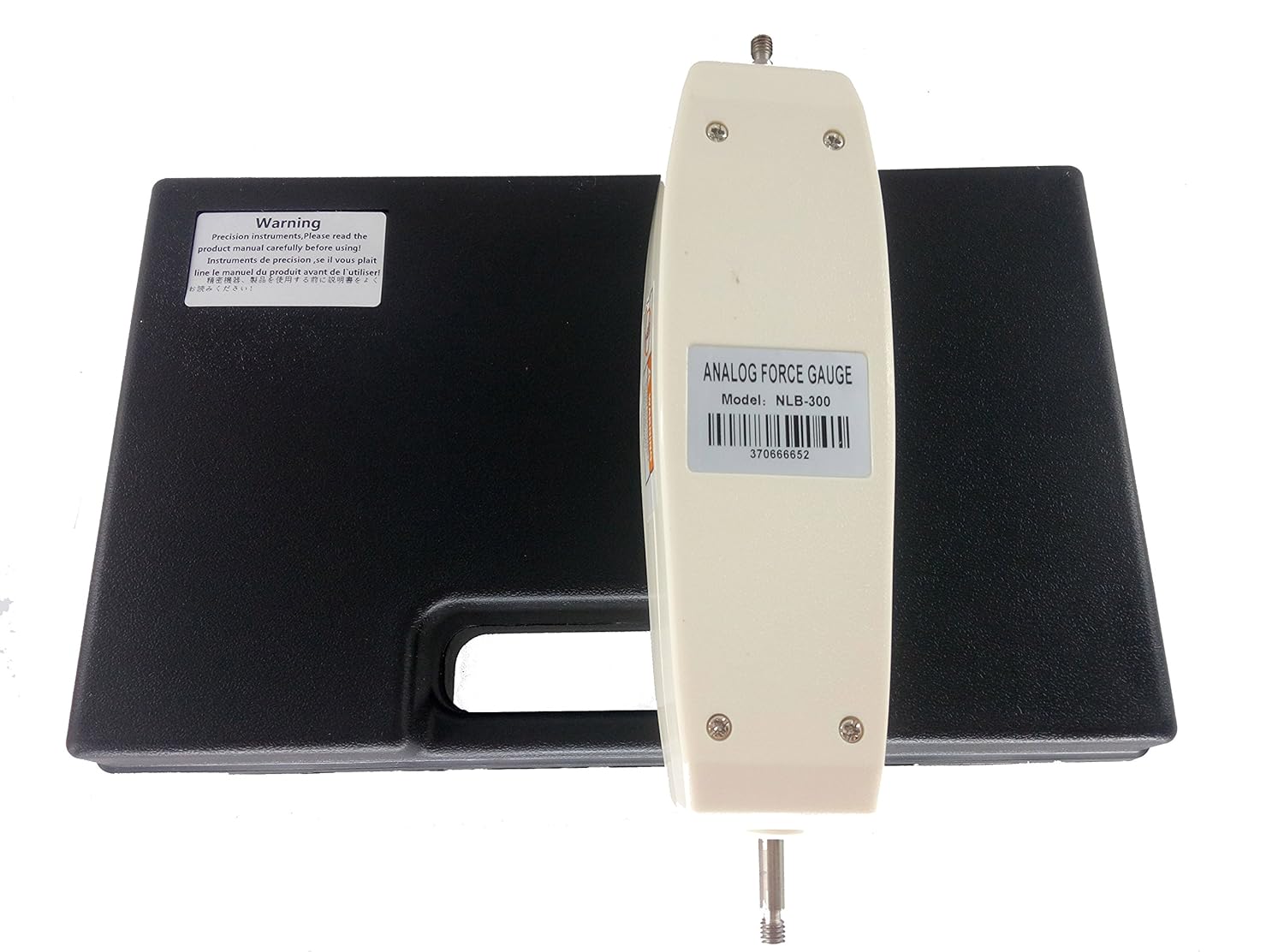 Analog Force Gauge Dynamometer 66Ib Push and Pull Force Gauge Newton and Pound Dual Unit