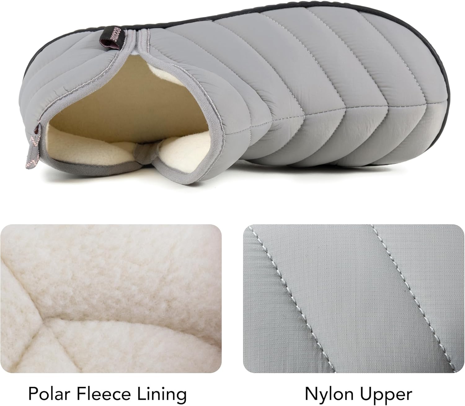 RockDove Women's Alpinz Puffer Bootie with Indoor Outdoor Sole - Image 3