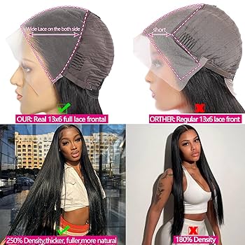 Longhair Amazon.com : A FUTURE TONGMEI Lace Front Wig Human Hair 13x4
