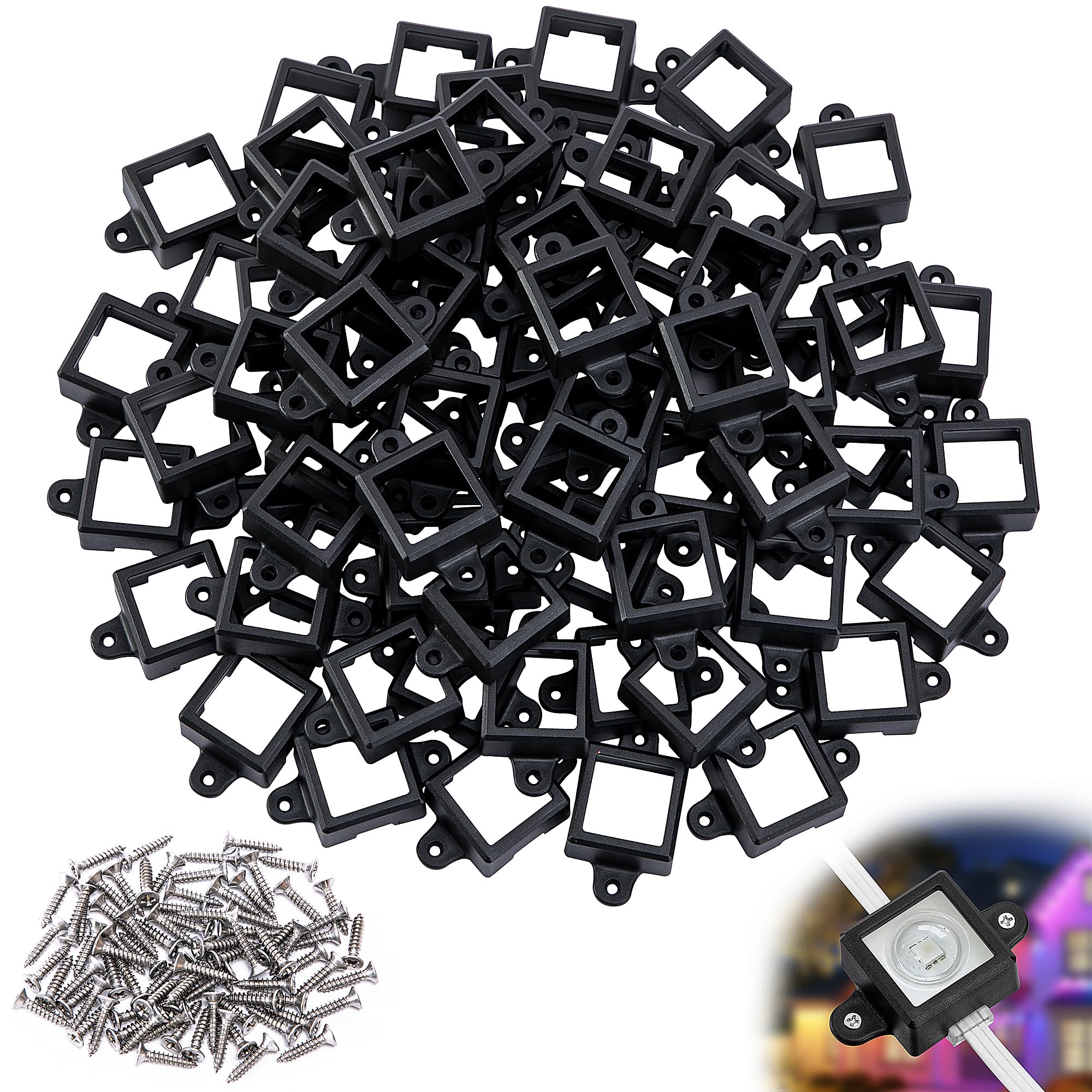H705 LED Mounting Brackets - 80 Pack -8