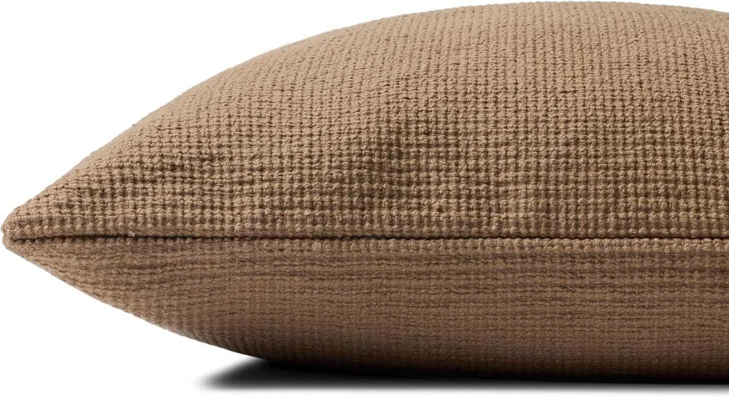 Loloi Jeremiah Brent Bedford Collection PJBR0003 Brown 24'' x 24'' Cover Only Pillow