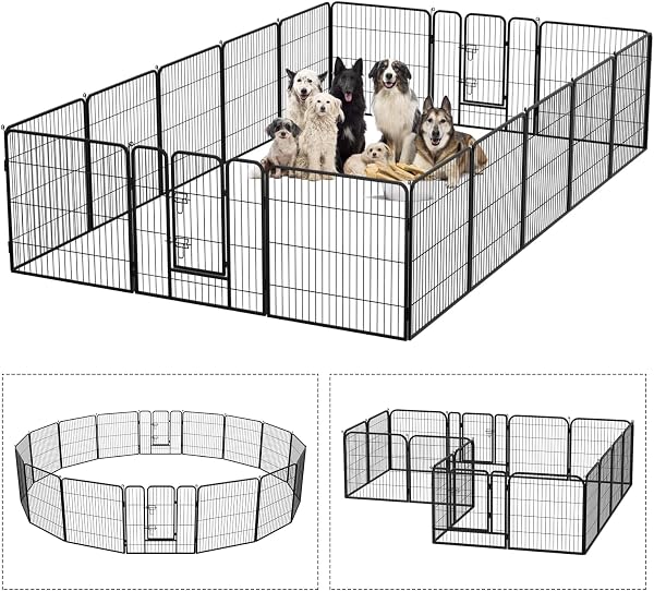 BestPet Heavy Duty Dog Playpen 32 inch
