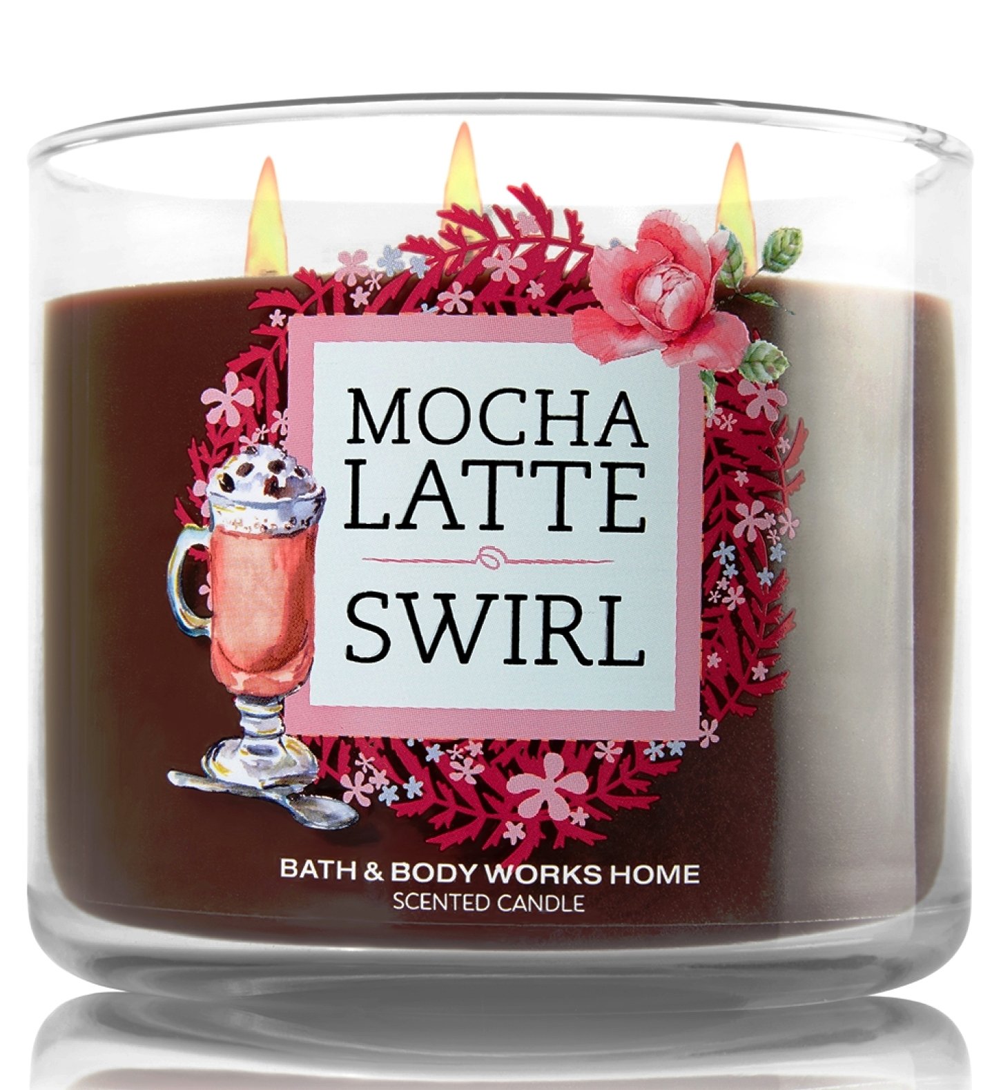 Buy Bath and Body Works Mocha Latte Swirl Candle Espresso Coffee and