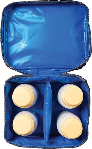 Miniatura 10 de PackIt Enfriador de leche materna y fórmula congelable, Scribble Dots