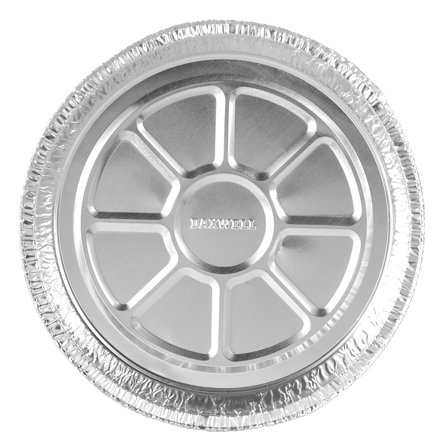Daxwell Aluminum Foil Pan Lids, Round, 9", Disposable, J10002266 (Case of 500)