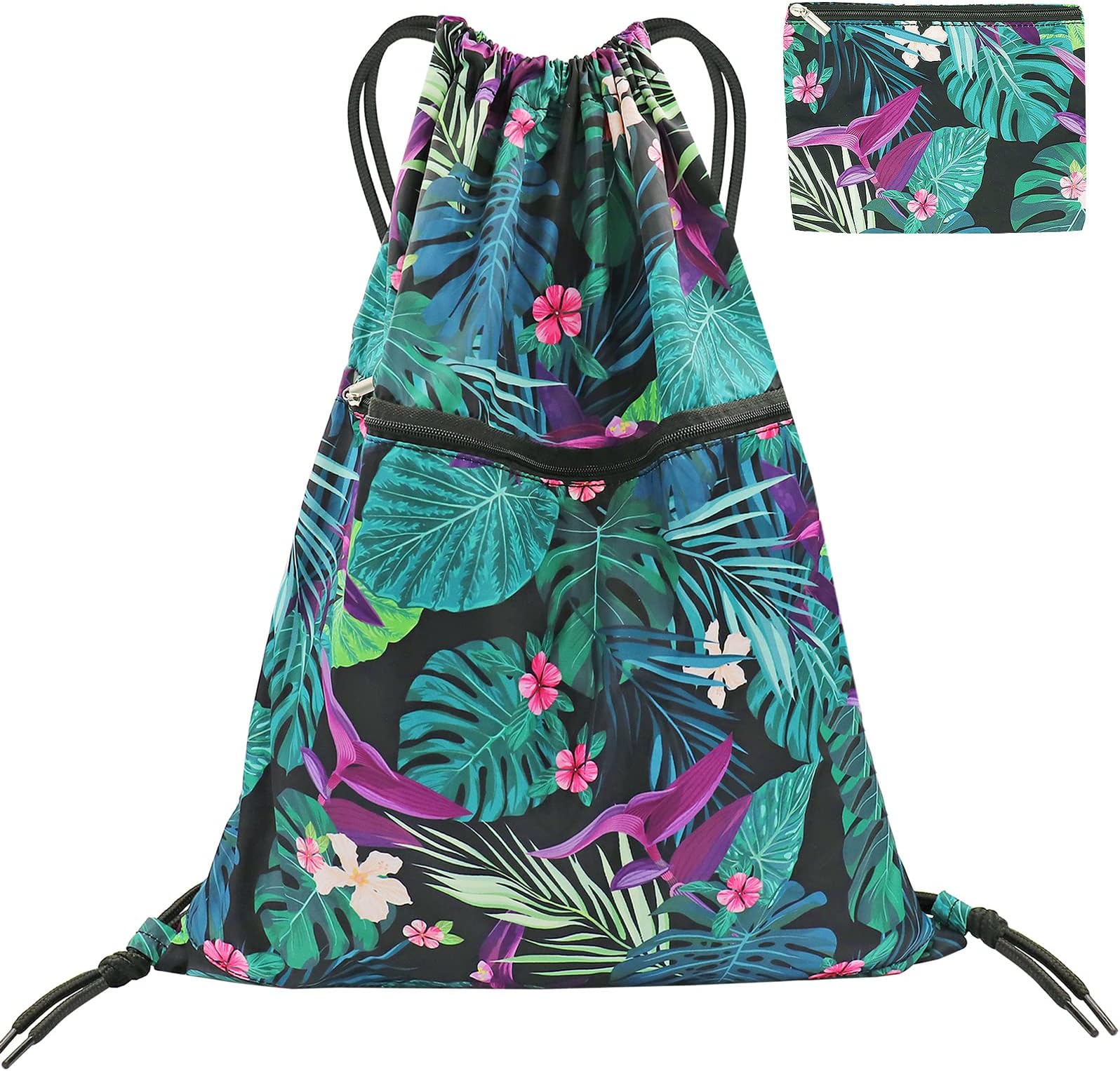 FenFang Drawstring Bags Large, Light PE Bags for School Children Boys Girls, Gym Sack Trainer Travel Sports Swimming Bags Sackpack Backpack Rucksack String for Holiday Yoga Men Women Kids Adults