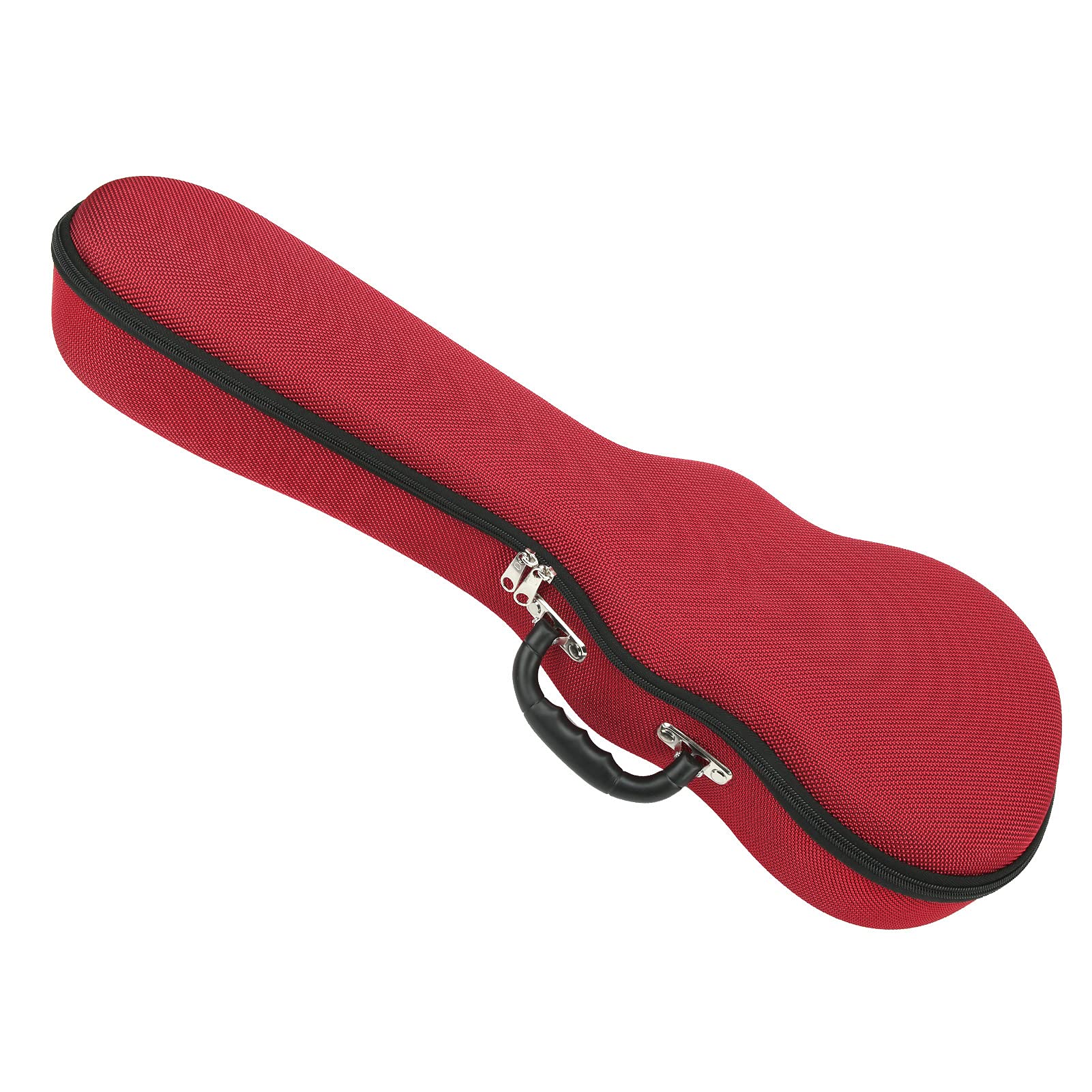 Qcwwy Mochila Duradera para Ukelele - Tela de Poliéster Impermeable - Adecuada para Ukeleles de 23/24 Pulgadas - Protege su Instrumento - Fácil de Transportar - Ideal para Músicos Que