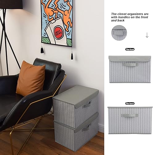 Miniatura 3 de GRANNY SAYS Paquete de 1 organizador colgante y 2 contenedores de almacenamiento para armario