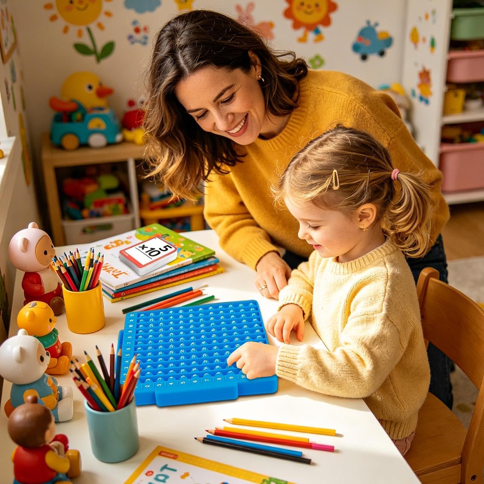 Giochi Matematici Scuola 'Infanzia,Sussidi Didattici per la Matematica,Gioco Di Addizione E Sottrazione | Per Bambini E Bambine Casa Scuola Aula Ludoteca Homeschooling 'Infanzia Compleanno