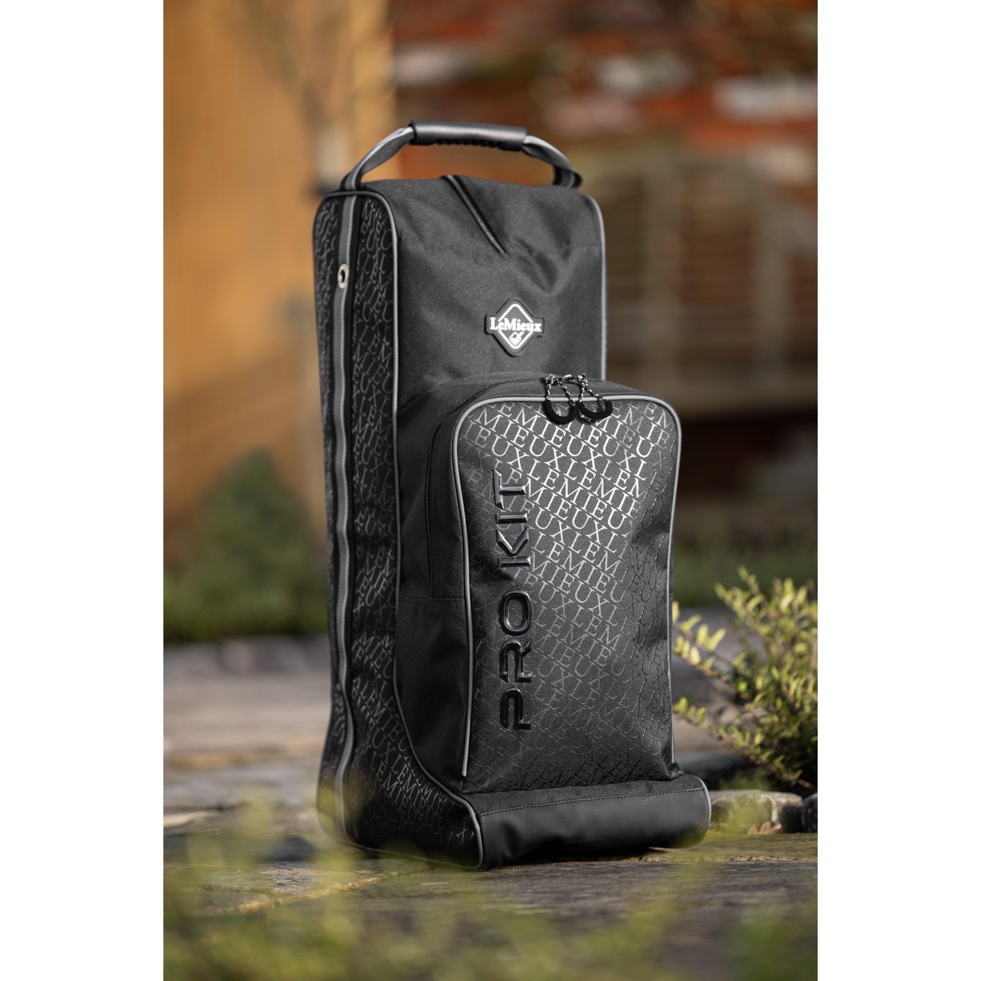 Lemieux Elite Pro Tasche für Stiefel und Hut, Schwarz, Einheitsgröße