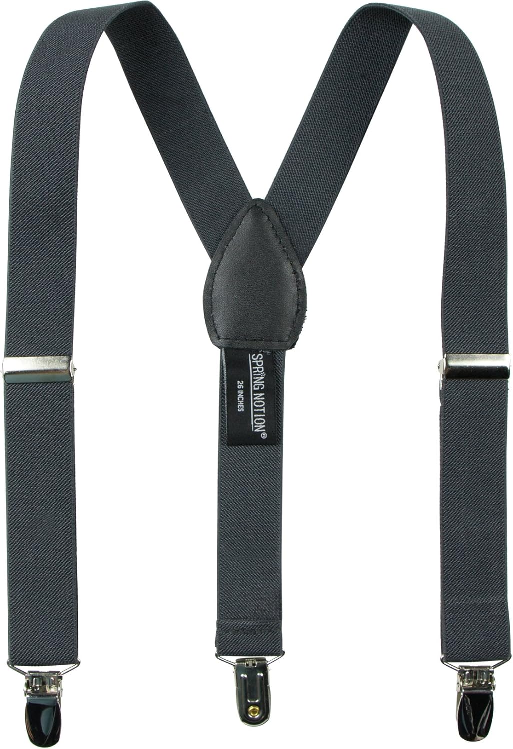 Spring Notion Boys' 4-Piece Suspender Outfit, Customizable Option Available