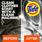 MADE BY NEHEMIAH Washing Machine Cleaner by Tide with Oxi for Front and Top Loader Washer Machines, Deep Cleaning Residue & Odor Eliminator, 12 Month Supply (Packaging May Vary) + Calendar
