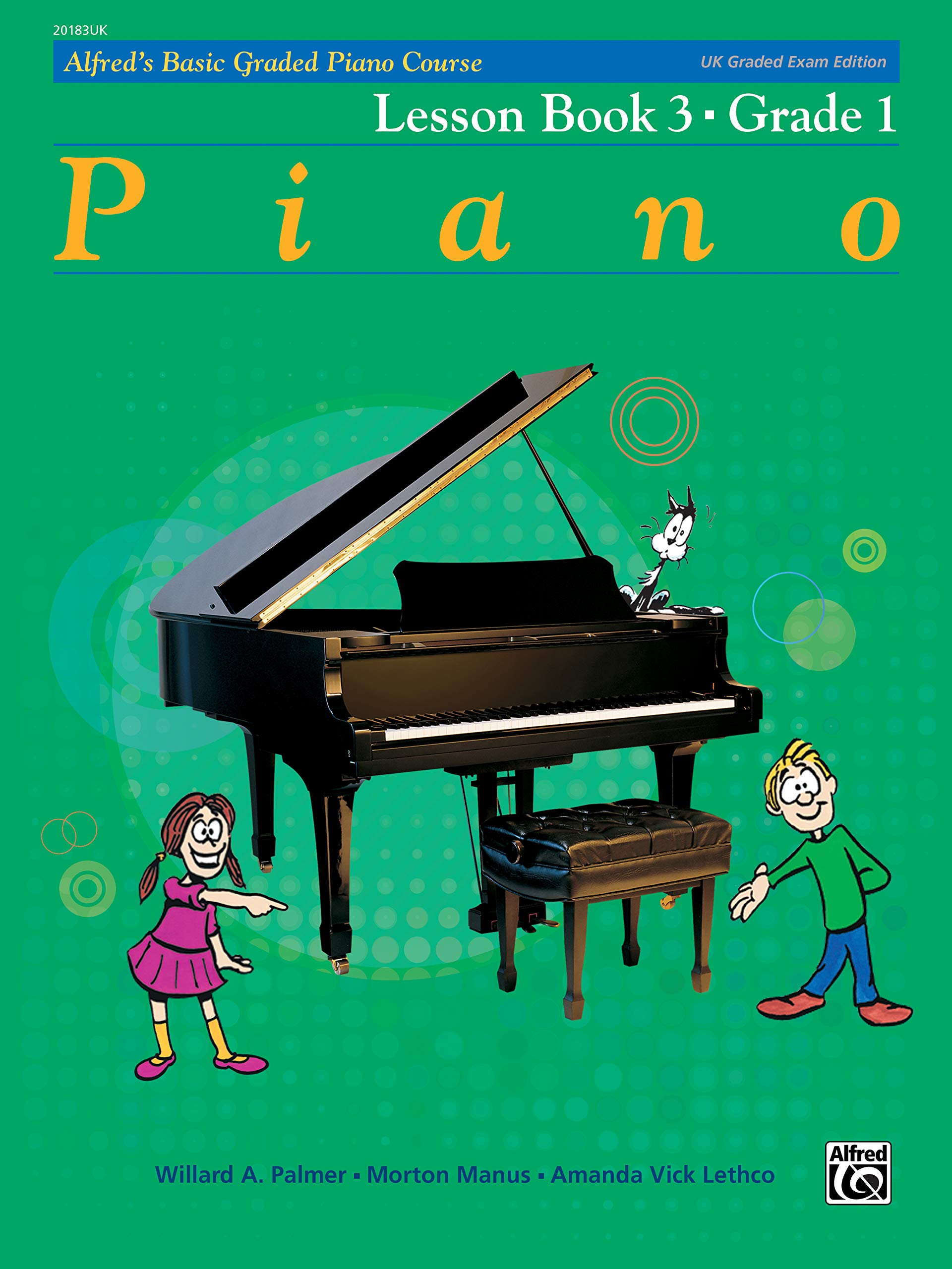 Alfred's Basic Graded Piano Course Lesson Book 3 Grade 1 **CLEARANCE**