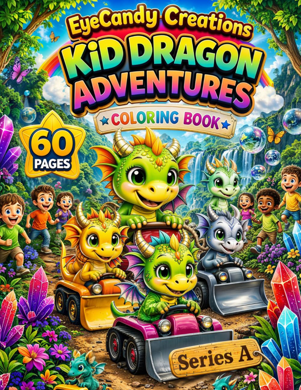 Kid Dragon Adventures: A Fun and Imaginative Coloring Book for Kids (DRAGON ADVENTURES COLORING SERIES)