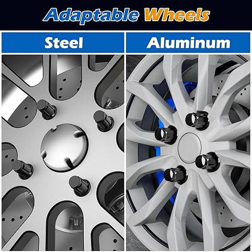 Miniatura 9 de ATV M10x125 Aftermarket Lug Nuts for Most Honda Yamaha Kawasaki Suzuki dynofit 16pcs1socket 10mm-125 Black Spline Drive ConicalCone Lugnuts for