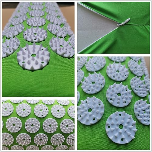 Miniatura 5 de Almohada de masaje de acupresión para aliviar el dolor, masajeador de acupuntura para cuello, espalda y cabeza, alivia el estrés muscular corporal,