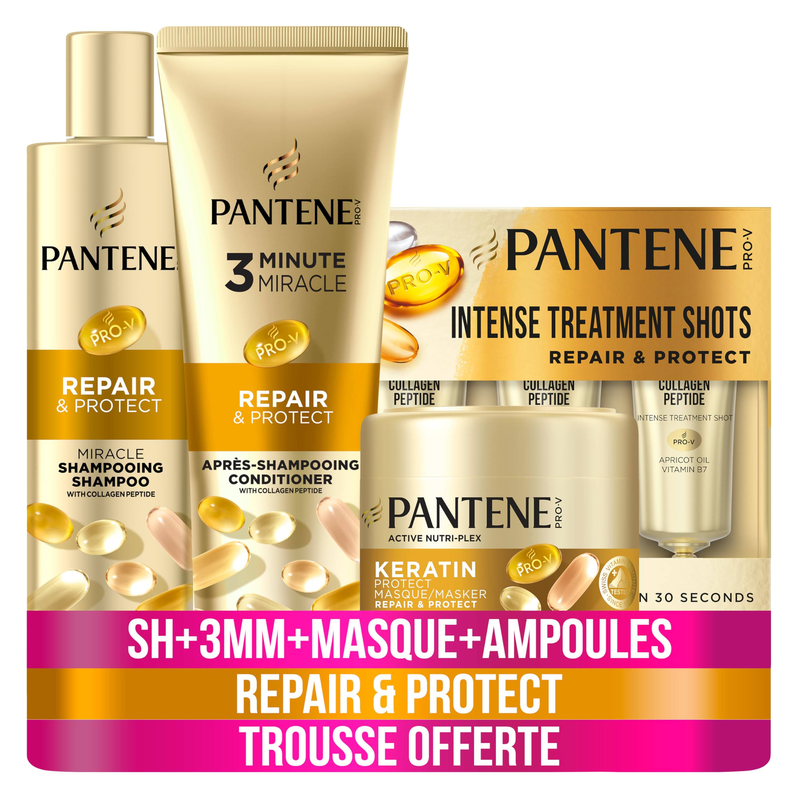 Pantene Pro-V Repair & Care Gift Set: Hydrate & Repair Damaged Hair