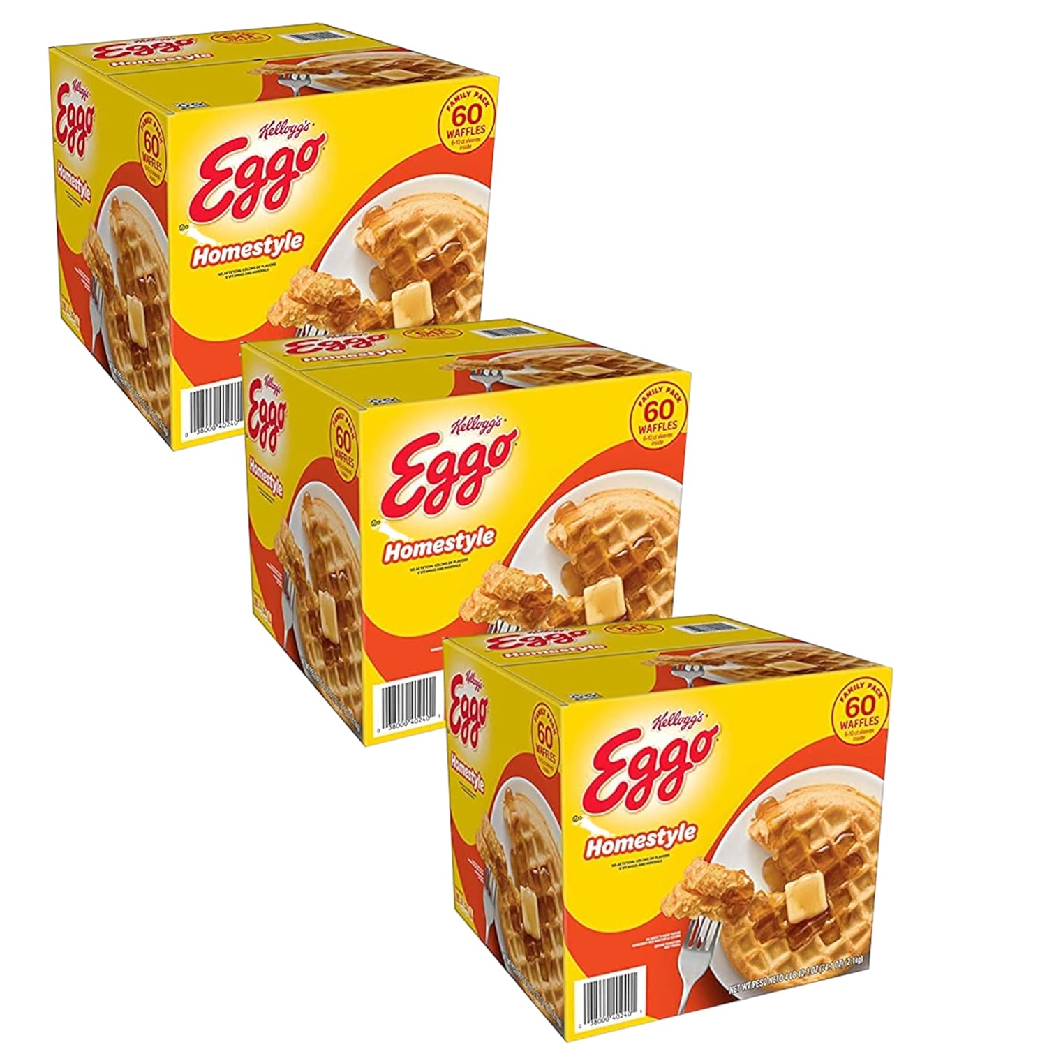 Gourmet Kitchn Eggo Frozen Homestyle Waffles by Kellogg