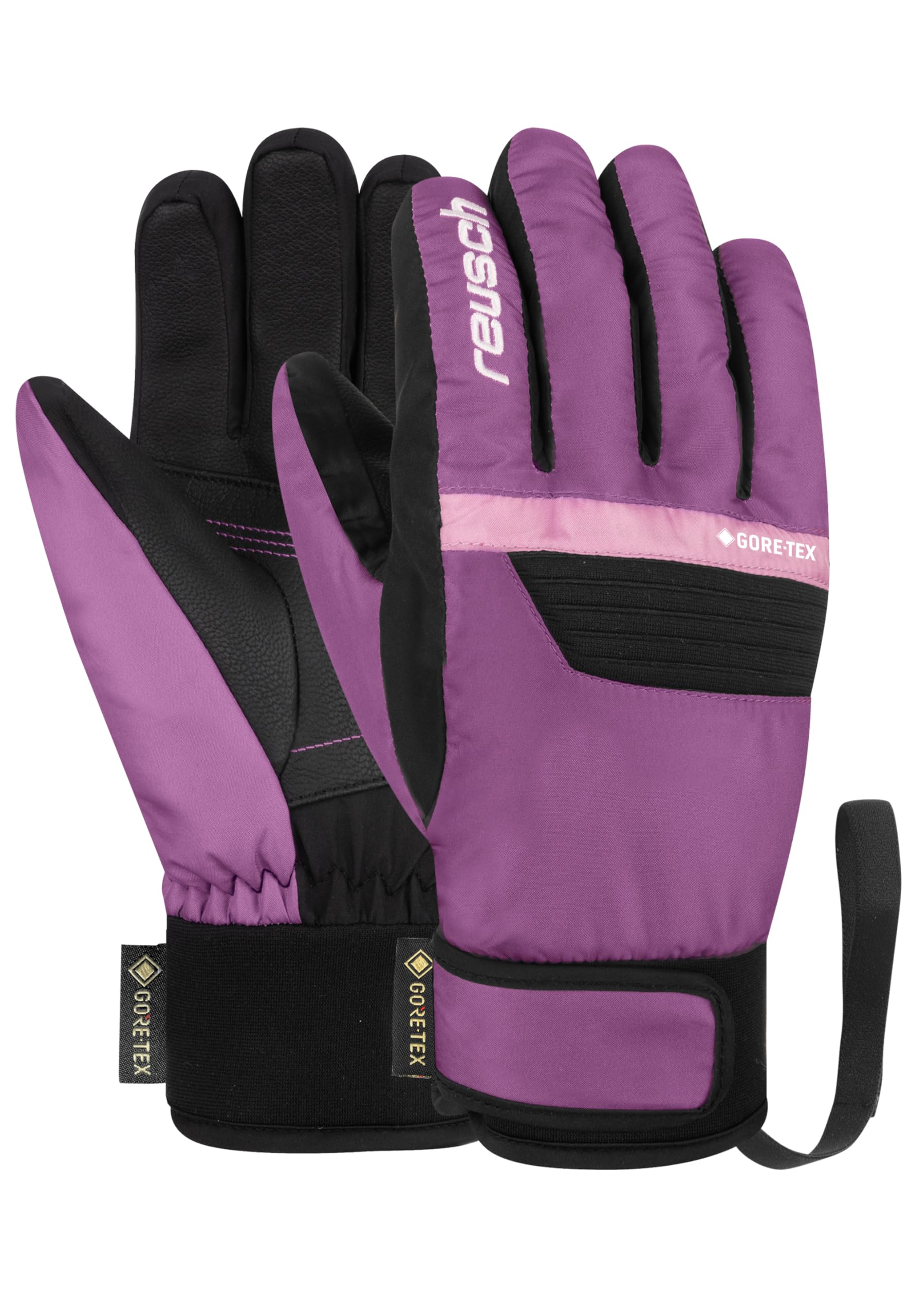 Reusch Bolt SC Gore-TEX Junior warme, wasserdichte, Winddichte und atmungsaktive Skihandschuhe Winterhandschuhe Kinder Kids Jugendliche Mädchen und Jungen
